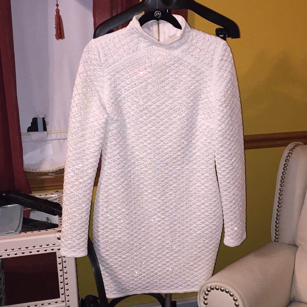 White Fitted Dress